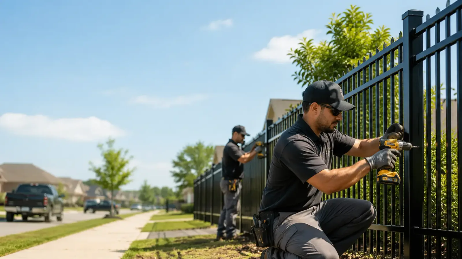 Metal Fence Installation in Newhebron, MS